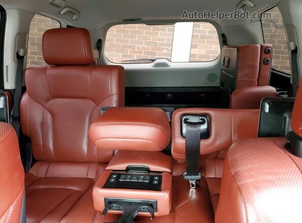 JTJHY7AX0K4285677 2019 LEXUS LX Black Rear seats view