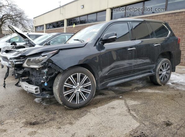 JTJHY7AX0K4285677 2019 LEXUS LX Black 