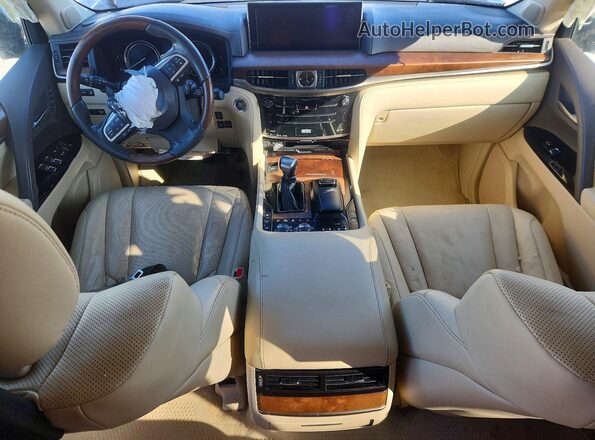 JTJHY7AX2G4187693 2016 LEXUS LX Blue Widok deski rozdzielczej