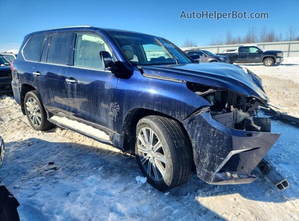 JTJHY7AX2G4187693 2016 LEXUS LX Blue Przód prawy
