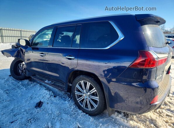 JTJHY7AX2G4187693 2016 LEXUS LX Blue Tył lewy