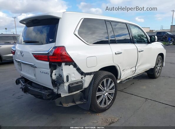 JTJHY7AX2G4215427 2016 LEXUS LX 570 White უკანა მარჯვენა