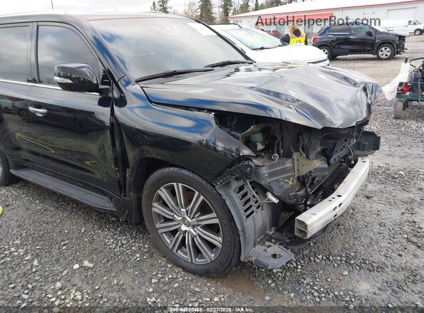 JTJHY7AX4G4216515 2016 LEXUS LX 570 Black Դիմացի տեսք