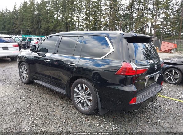 JTJHY7AX4G4216515 2016 LEXUS LX 570 Black Հետևի ձախ