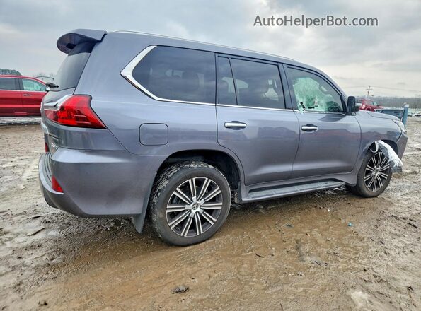 JTJHY7AX4J4264197 2018 LEXUS LX Gray უკანა მარჯვენა