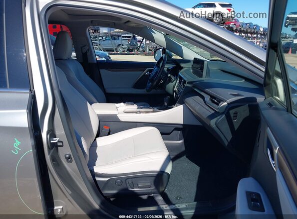 JTJHZKEAXM2019927 2021 LEXUS RX 350L Silver Vista interior delantera