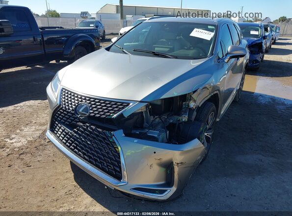 JTJHZKEAXM2019927 2021 LEXUS RX 350L Silver Vista frontal