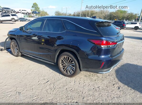 JTJJZKEAXM2022943 2021 LEXUS RX 350L Dark Blue 