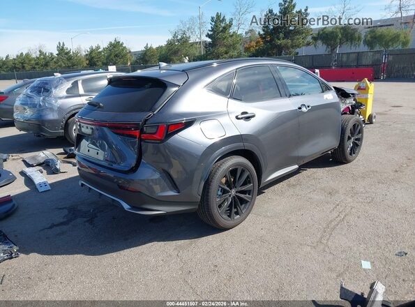 JTJKKCFZ3T2074531 2026 LEXUS NX 450H+ Gray Trasero derecho