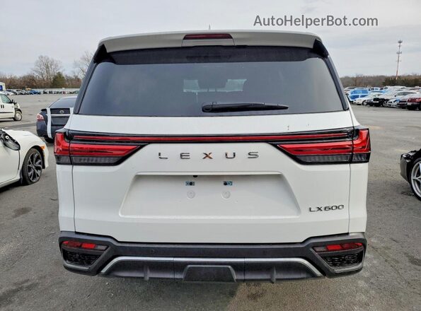 JTJMB7CX5R4065541 2024 LEXUS LX White Вид ззаду
