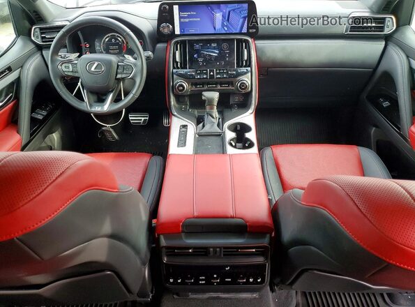 JTJMB7CX5R4065541 2024 LEXUS LX White Вид панелі приладів