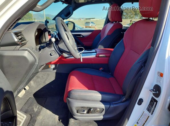 JTJMD7CX2S4006883 2025 LEXUS LX White Vista interior delantera