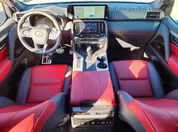 JTJMD7CX2S4006883 2025 LEXUS LX White Vista del salpicadero