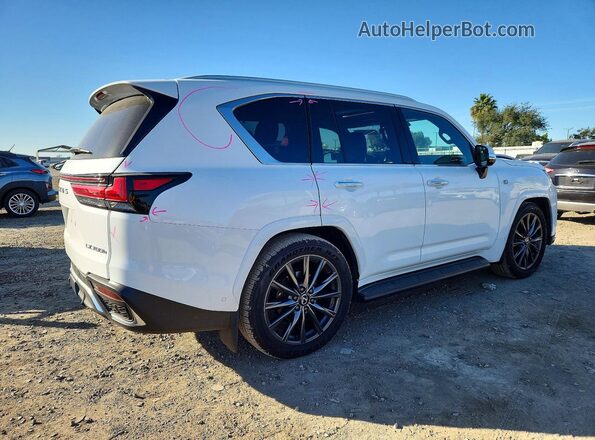 JTJMD7CX2S4006883 2025 LEXUS LX White Trasero derecho