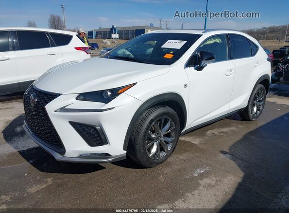 JTJSARBZ2L5008644 2020 LEXUS NX 300 White Vista tres cuartos delantera izquierda