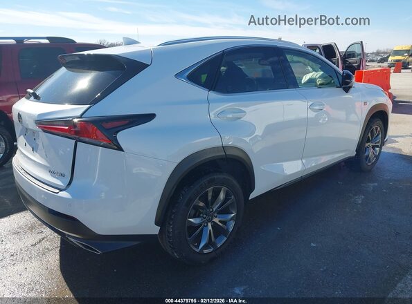 JTJSARBZ2L5008644 2020 LEXUS NX 300 White Trasero derecho
