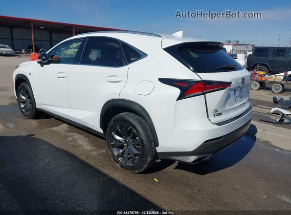 JTJSARBZ2L5008644 2020 LEXUS NX 300 White Trasero izquierdo