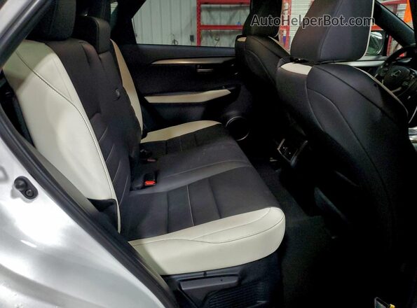 JTJSARDZ9M2255207 2021 LEXUS NX White Հետևի նստատեղերի տեսք