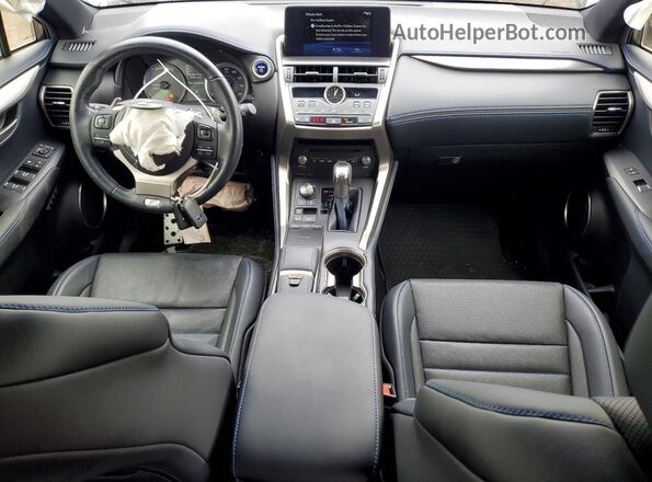 JTJSJRDZ4M5011592 2021 LEXUS NX White Dashboard view