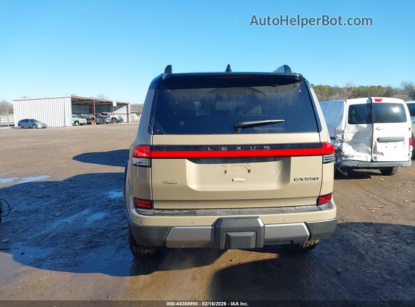 JTJTBCDX1S5053826 2025 LEXUS GX 550 Beige 