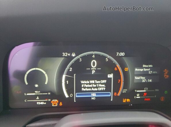 JTJVBCDX0S5049789 2025 LEXUS GX Gray Widok zestawu wskaźników