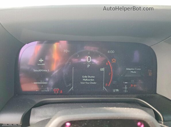 JTJVBCDX9S5052948 2025 LEXUS GX Белый Вид щитка приборов