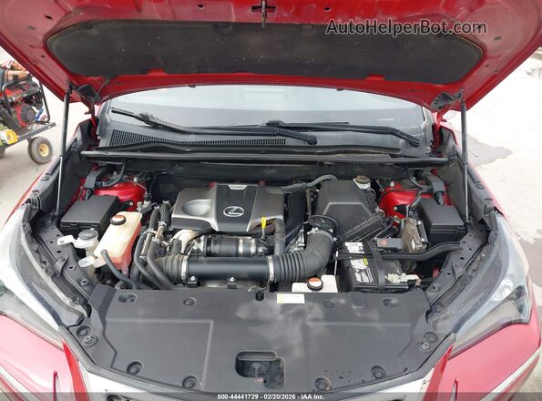 JTJYARBZ1G2024190 2016 LEXUS NX 200T Red Widok z tyłu