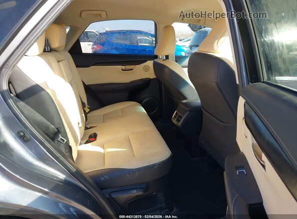JTJYARBZ1J2095252 2018 LEXUS NX 300 Gray Widok naklejki z numerem VIN