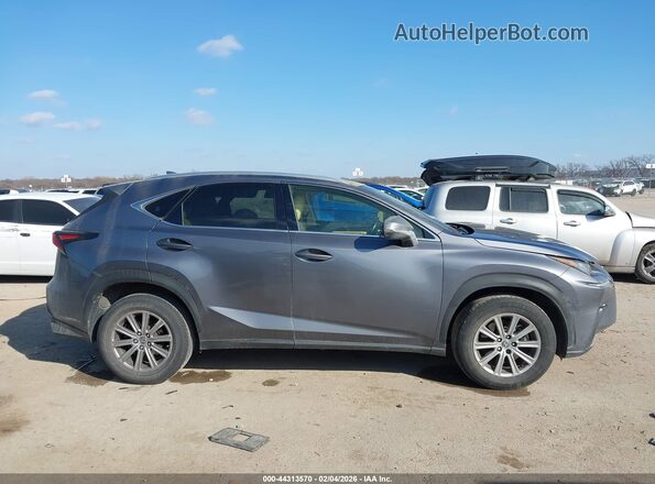 JTJYARBZ1J2095252 2018 LEXUS NX 300 Gray Widok zestawu wskaźników