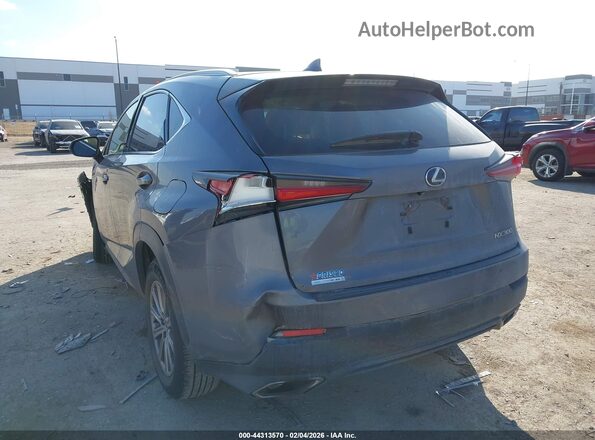JTJYARBZ1J2095252 2018 LEXUS NX 300 Gray Tył lewy