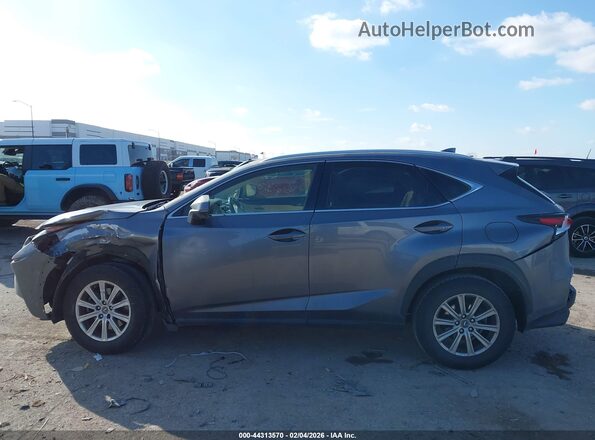 JTJYARBZ1J2095252 2018 LEXUS NX 300 Gray Widok wnętrza z tyłu