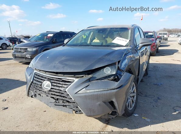 JTJYARBZ1J2095252 2018 LEXUS NX 300 Gray Przód lewy