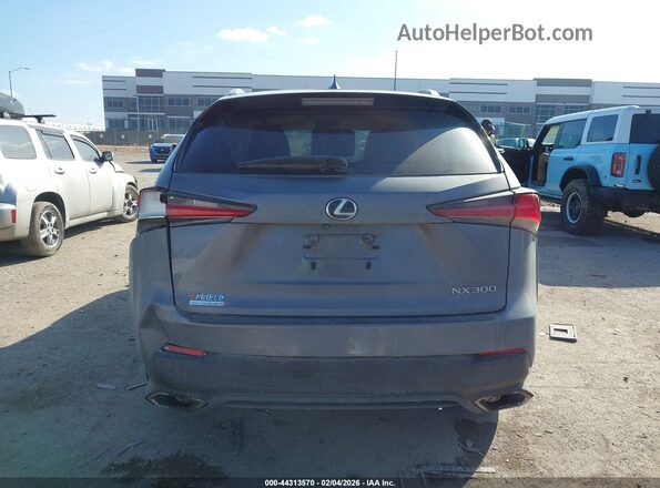 JTJYARBZ1J2095252 2018 LEXUS NX 300 Gray 