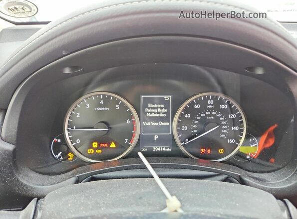 JTJYARBZ3K2156439 2019 LEXUS NX Белый Вид щитка приборов