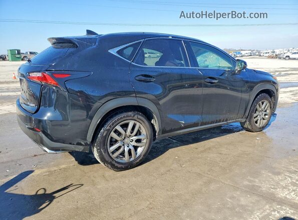 JTJYARBZ9G2024910 2016 LEXUS NX Черный Задняя правая четверть