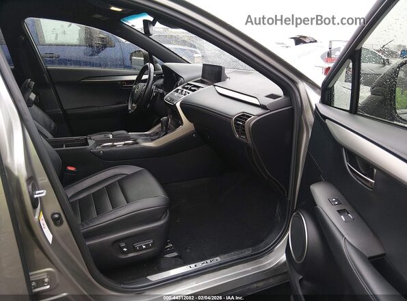 JTJYARBZXJ2093547 2018 LEXUS NX 300 Silver წინა სალონის ხედი