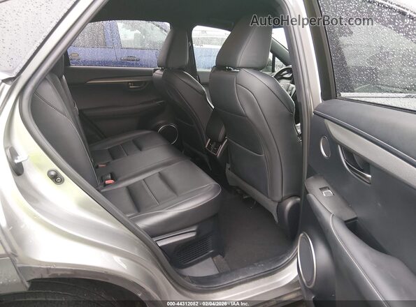 JTJYARBZXJ2093547 2018 LEXUS NX 300 Silver VIN კოდის სტიკერის ხედი