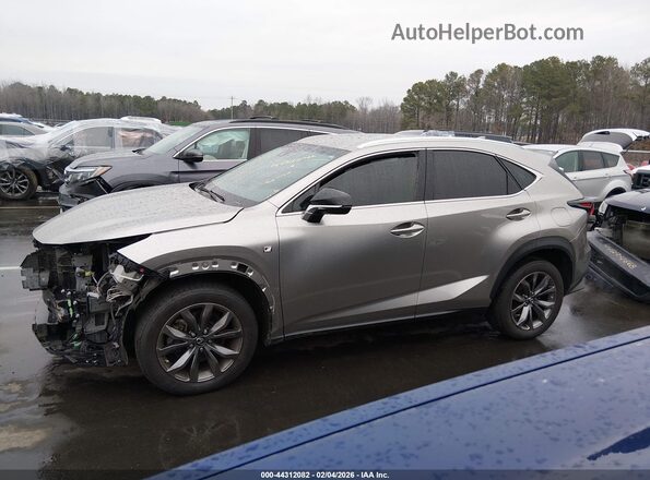 JTJYARBZXJ2093547 2018 LEXUS NX 300 Silver 