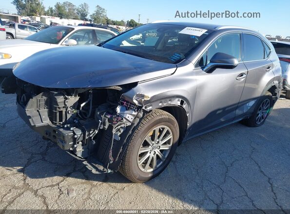 JTJYARBZXK2146734 2019 LEXUS NX 300 Серый Передняя левая четверть