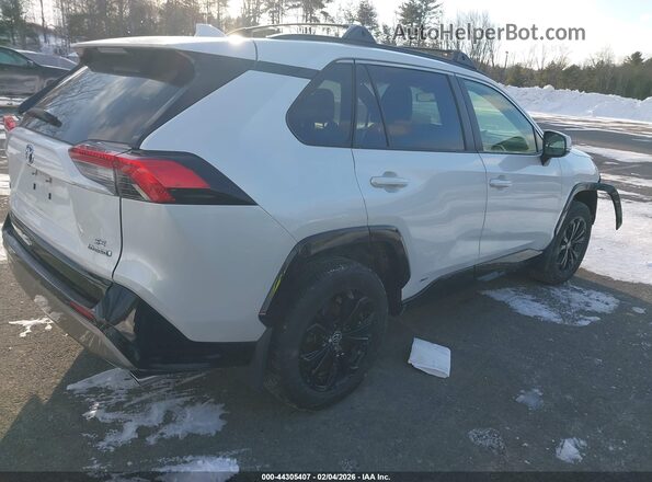 JTM16RFV5PD540781 2023 TOYOTA RAV4 HYBRID White Задня права чверть