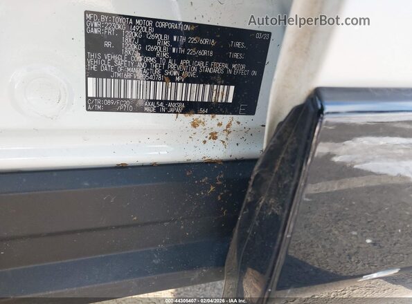 JTM16RFV5PD540781 2023 TOYOTA RAV4 HYBRID White Вид підкапотного простору
