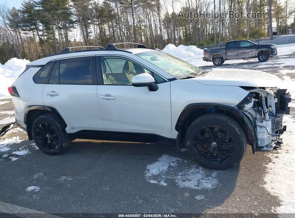 JTM16RFV5PD540781 2023 TOYOTA RAV4 HYBRID White Вид задньої частини салону