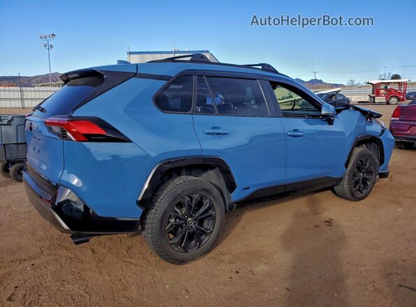 JTM16RFVXND050673 2022 TOYOTA RAV4 Blue Задня права чверть