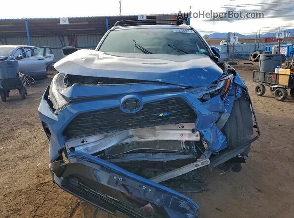 JTM16RFVXND050673 2022 TOYOTA RAV4 Blue Вид спереду