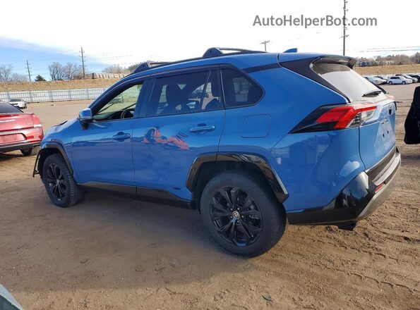 JTM16RFVXND050673 2022 TOYOTA RAV4 Blue Задня ліва чверть