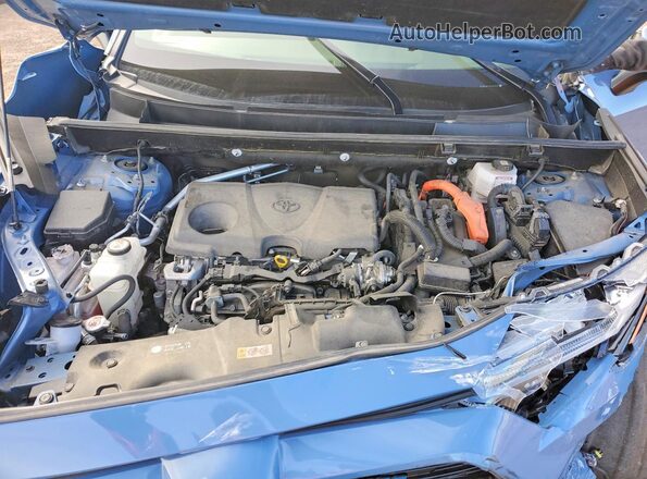 JTM16RFVXND050673 2022 TOYOTA RAV4 Blue Вид задньої частини салону