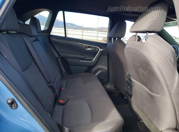 JTM16RFVXND050673 2022 TOYOTA RAV4 Blue Вид задніх сидінь