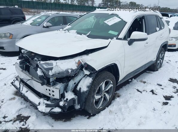 JTMAB3FV0SD253530 2025 TOYOTA RAV4 PLUG-IN HYBRID White Առջևի ձախ երեք քառորդ տեսարան