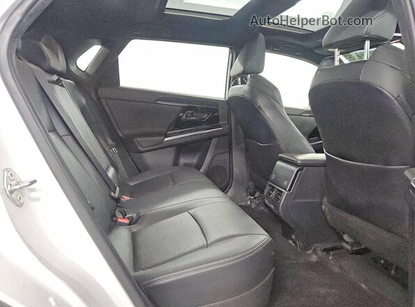 JTMABABA0PA003091 2023 TOYOTA BZ4X White Rear interior view