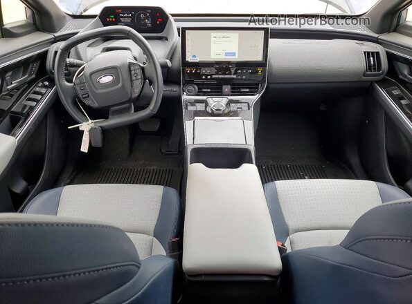JTMABABA0RA065724 2024 SUBARU SOLTERRA Gray Вид панелі приладів